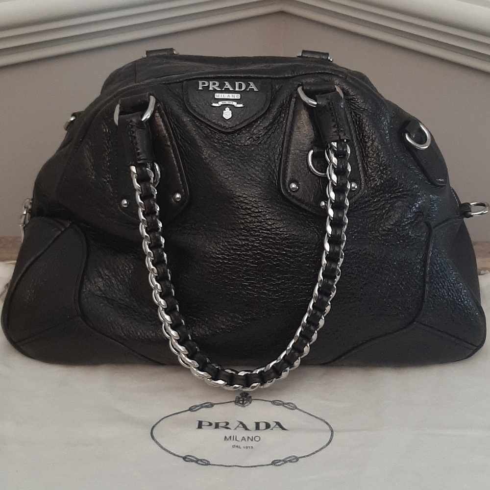 STUNNING PRADA CERVO LUX BAG